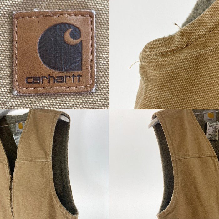 希少！超レア！【carhartt】ダックベスト裏ボアブラウン 希少！超レア！【carhartt】ダックベスト裏ボアブラウン 希少