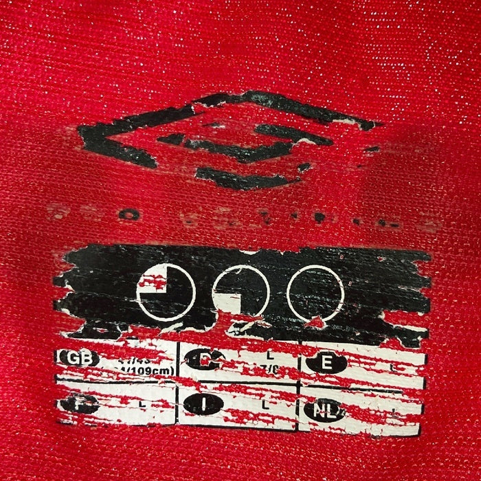 UMBRO アンブロ FC TWENTE FCトゥエンテ 2001-02 ホーム ユニフォーム レッド sizeL 瑞穂店