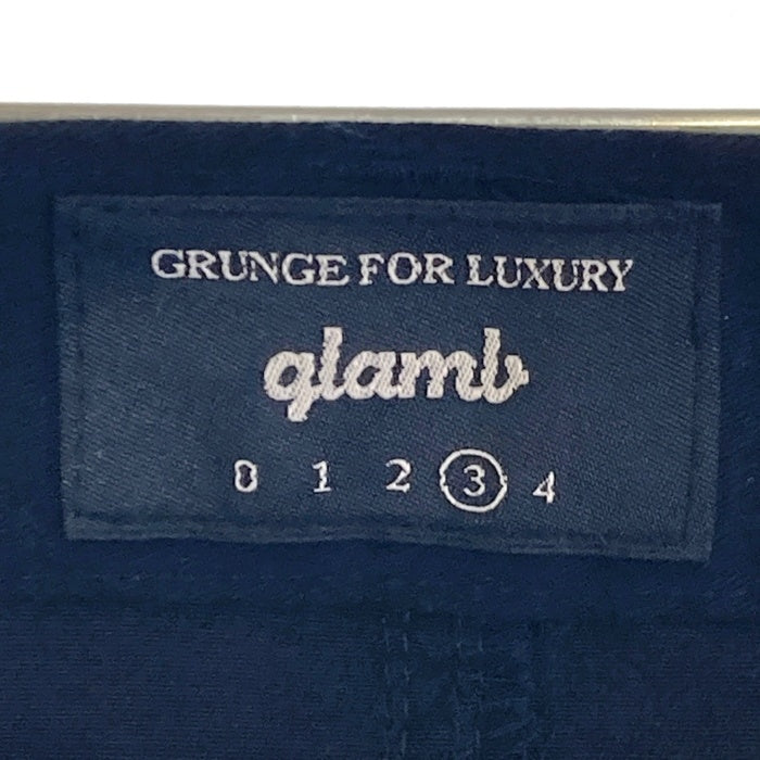 glamb グラム Poly tight chino pants ポリタイト チノパンツ ブラック GB17AT/P03 Size 3 瑞穂店