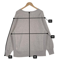 WTAPS ダブルタップス 21AW Champion チャンピオン REVERSE WEAVE リバースウィーブ クルーネックスウェットトレーナー グレー C8-T016 Size S 福生店