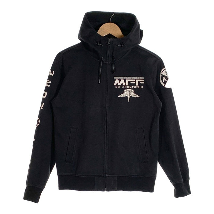 AVIREX アヴィレックス 19FW WIND GUARD ZIP PARKER パーカー ブラック sizeM 瑞穂店