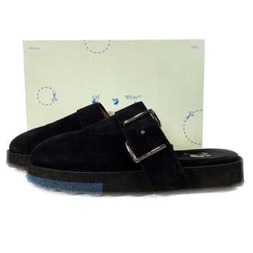 OFF-WHITE オフホワイト Sponge Slip-On スポンジスリッポン サンダル スウェード ブラック OMIC003S21LEA0011045 Size 42 福生店
