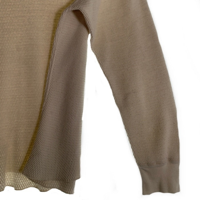 80's U.S.ARMY 米軍 サーマルシャツ 長袖 ロングスリーブ ロンT ホワイト 8415-00-270-2014 Size L 福生店