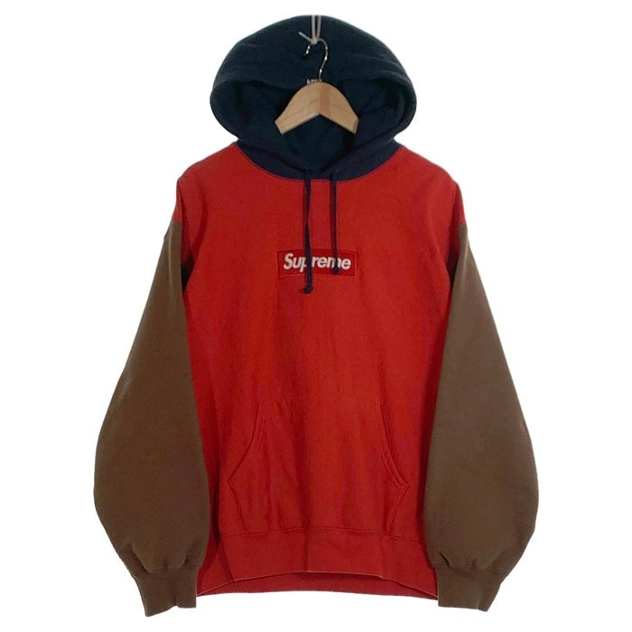 SUPREME シュプリーム 24AW Box Logo Hooded Sweatshirt Multi ボックスロゴ プルオーバーフーディー パーカー レッド マルチ Size L 福生店
