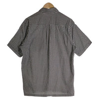 SUPREME シュプリーム 21SS Gingham S/S Shirt ギンガムチェックショートスリーブシャツ 半袖 ブラック ホワイト Size L 福生店