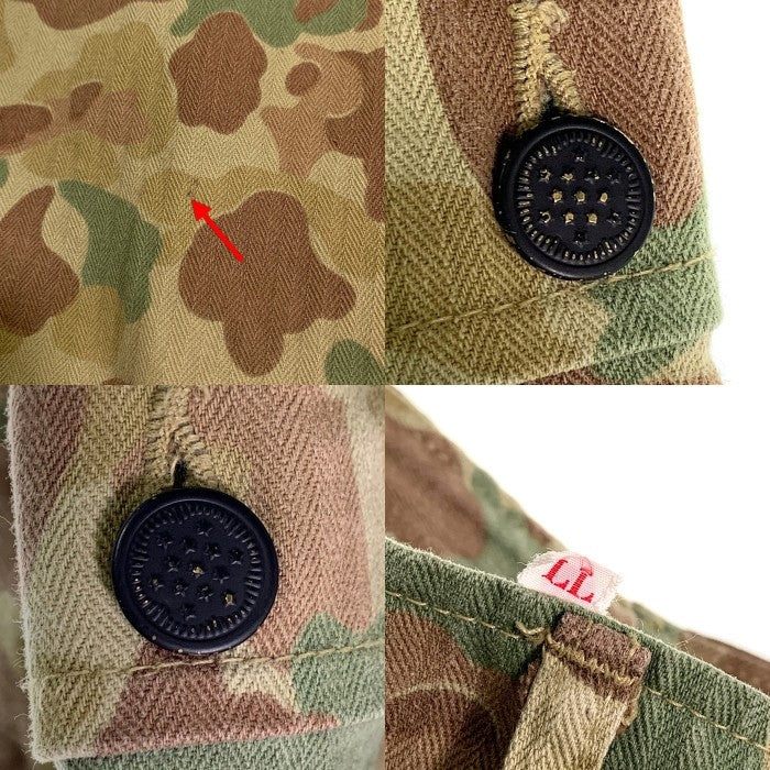 U.S.ARMY レプリカ ダックハンターカモ ミリタリーカーゴパンツ ヘリンボーン Size LL 福生店
