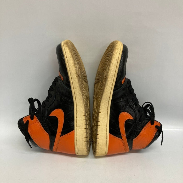 NIKE ナイキ 555088-028 Air Jordan 1 High Shattered Backboard 3.0 エアジョーダン1ハイ オレンジ size26.5cm 瑞穂店