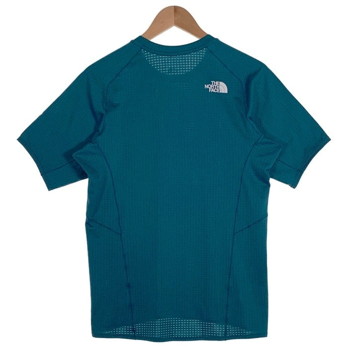 THE NORTH FACE ノースフェイス Expedition S/S Dry Dot Crew エクスペディション ショートスリーブ ドライドットクルー 半袖 Tシャツ ブルーモス NT12324 Size L 福生店