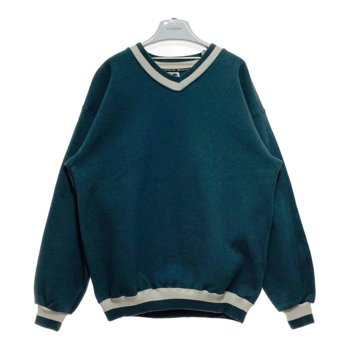 Russell Athletic ラッセルアスレティック USA製 チルデンニット風スウェット タグ付き グリーン sizeL 瑞穂店