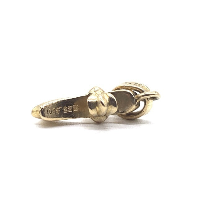 Chrome Hearts クロムハーツ 22K CH CRS BABY FAT CHクロス ベイビーファット ペンダントトップ チャーム ゴールド 福生店