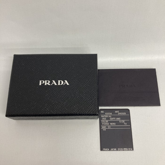 品多く PRADA◇6連キーケース/-/BLK/レディース/M682// キーケース 