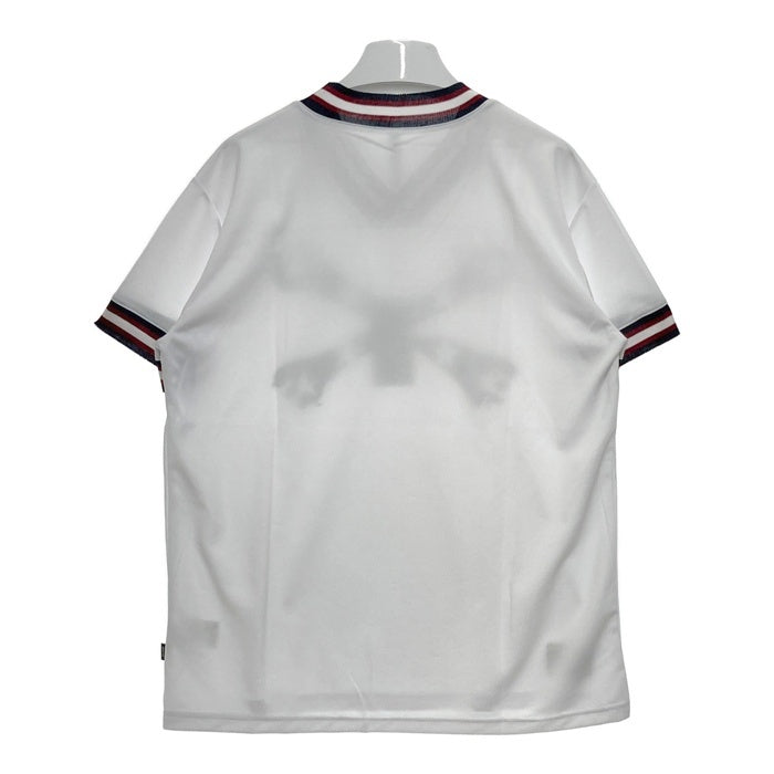 glamb グラム クロスボーン フットボールシャツ ホワイト GB16AT/SU12 Size 3 瑞穂店