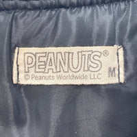 PEANUTS ピーナッツ スヌーピー フライトジャケット  MA-1 ブラック M 瑞穂店