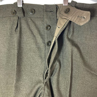 ベルギー軍 60's ウール トラウザーズ カーキ size不明 瑞穂店