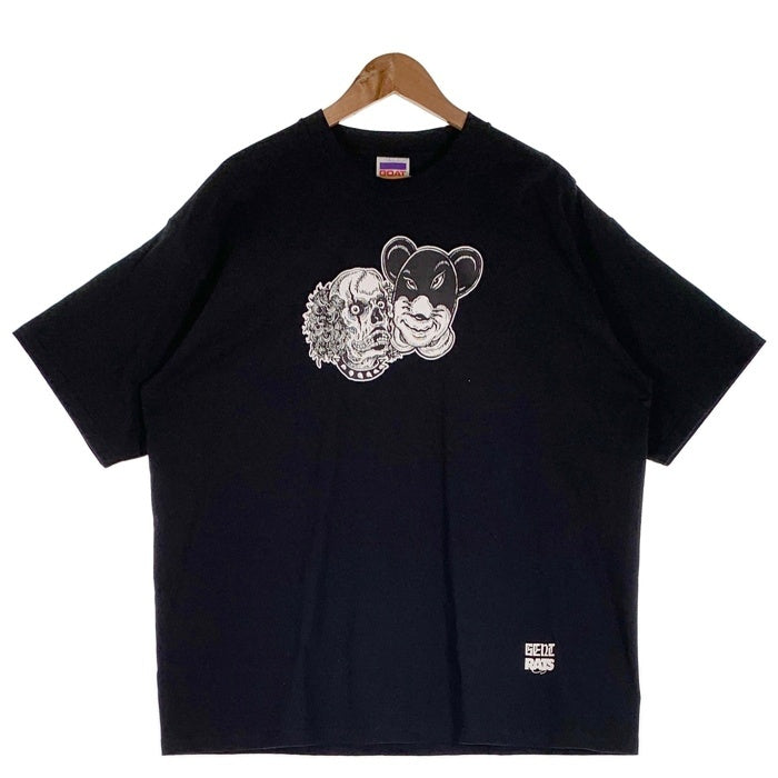 RATS ラッツ GENT TEE プリントTシャツ ブラック Size XL 福生店
