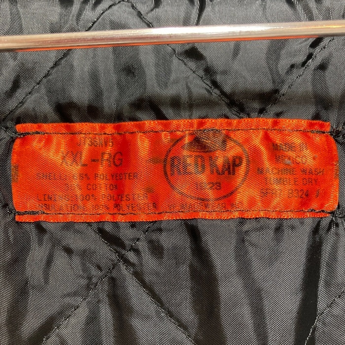 RED KAP レッドキャップ ポリコットン ワークリブブルゾン ネイビー メキシコ製 Size XXL-RG 瑞穂店