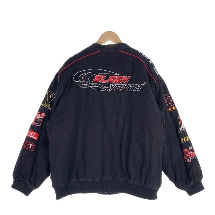 .KOM ドットコム SLASH YOUTH レーシングジャケット ブラック Size L 福生店