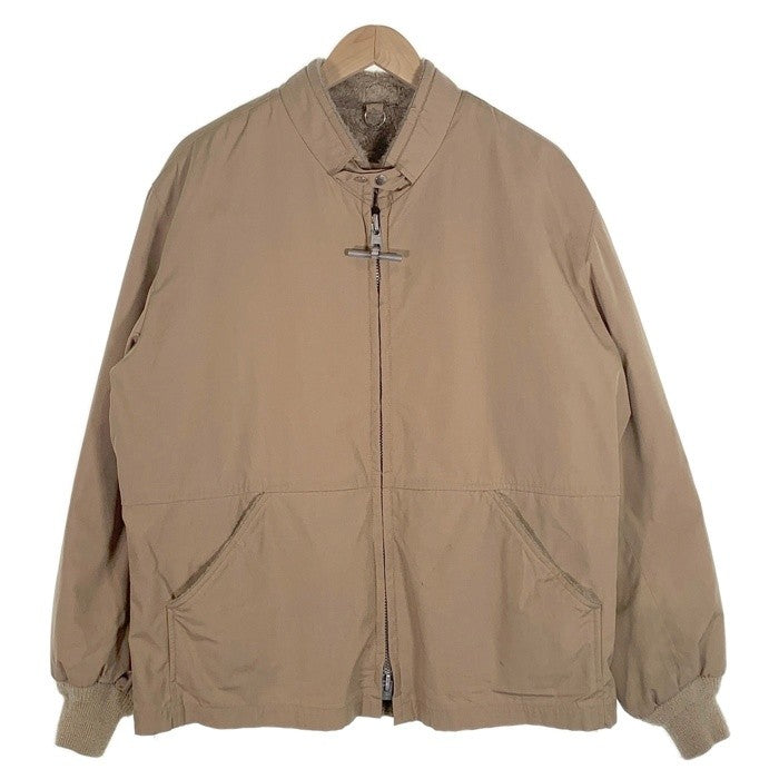 70-80`s Mighty Mac マイティーマック ジップアップジャケット ボアライナー ベージュ USA製 Size 44 福生店