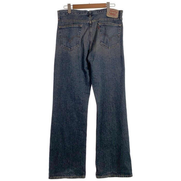 Levi's リーバイス 567 Loose Boot Cut ルーズブーツカット デニムパンツ インディゴ ボタンフライ メキシコ製 Size 34×34 福生店