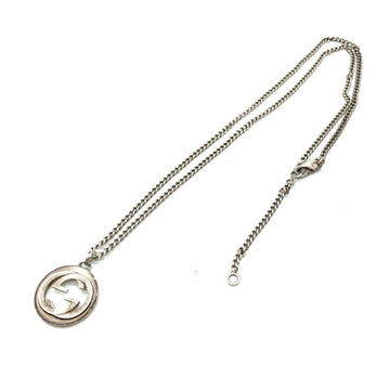 GUCCI グッチ インターロッキングG 925 シルバー ネックレス 瑞穂店