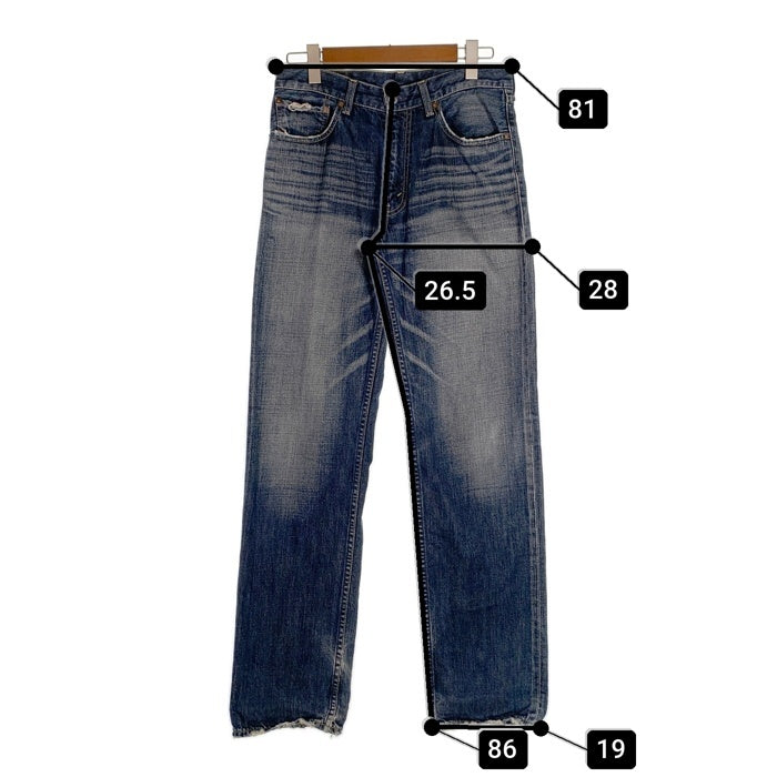 Levi's リーバイス 502 ストレート デニムパンツ ボタン裏 J54 インディゴ J31089 Size 32-33 福生店