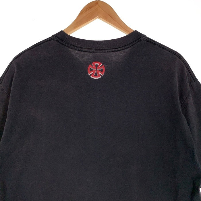 00's INDEPENDENT インデペンデント プリントTシャツ ブラック メキシコ製 Size L 福生店