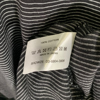 The Ennoy Professional エンノイ プロフェッショナル 23SS L/S Border T-Shirt ロングスリーブ ボーダーTシャツ ブラック SS23BRENCT04AM Size XXL 福生店