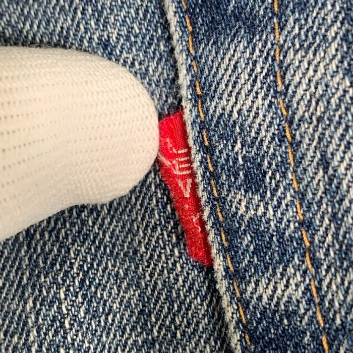 LEVI'S VINTAGE CLOTHING LVC リーバイスヴィンテージクロージング 67505-0110 ダブルニー ストレートデニムパンツ インディゴ USED加工 Size 31×32 福生店