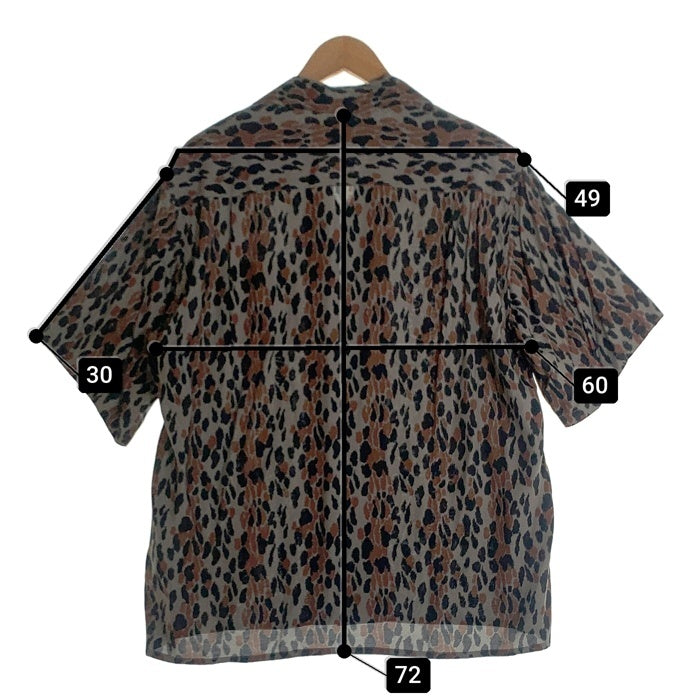 WACKO MARIA ワコマリア 25SS ハワイアン 半袖 シャツ レオパード 25SSE-WMS-HI03 Size  M 福生店