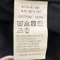 DANTON ダントン 17A-SL-001 JD-8815 CDT カバーオール ブラック size42 瑞穂店