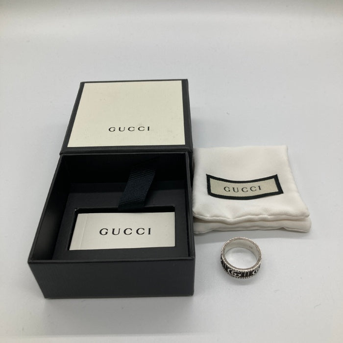 GUCCI グッチ マーモント GG ダブルG リング 925 指輪 size19 瑞穂店