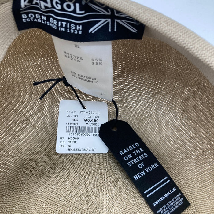 KANGOL カンゴール K3569 ハンチング Seamless Tropic ベージュ sizeXL 瑞穂店