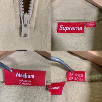 SUPREME シュプリーム 24FW Collegiate Half Zip Pullover カレッジ ハーフジップ プルオーバースウェット ベージュ Size M 福生店