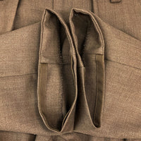 イギリス軍 TROUSERS MANS BARRACK DRESS No.2 ドレスパンツ ブラウン size84/80/96 瑞穂店