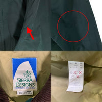 80's SIERRA DESIGNS シエラデザインズ PANAMINT JACKET パナミントジャケット グリーン USA製 Size XL 福生店