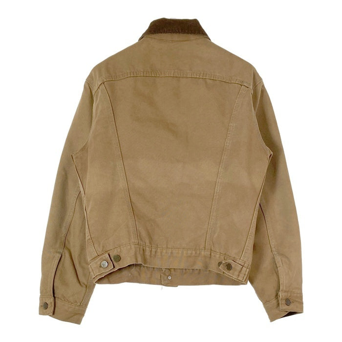 Carhartt カーハート 裏ブランケット 襟コーデュロイ トラッカージャケット ブラウン size38 瑞穂店