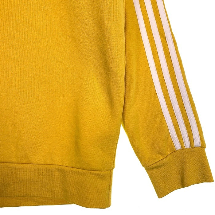 adidas アディダス スリーストライプ クルーネックスウェットトレーナー イエロー FM3779 Size JP M 福生店