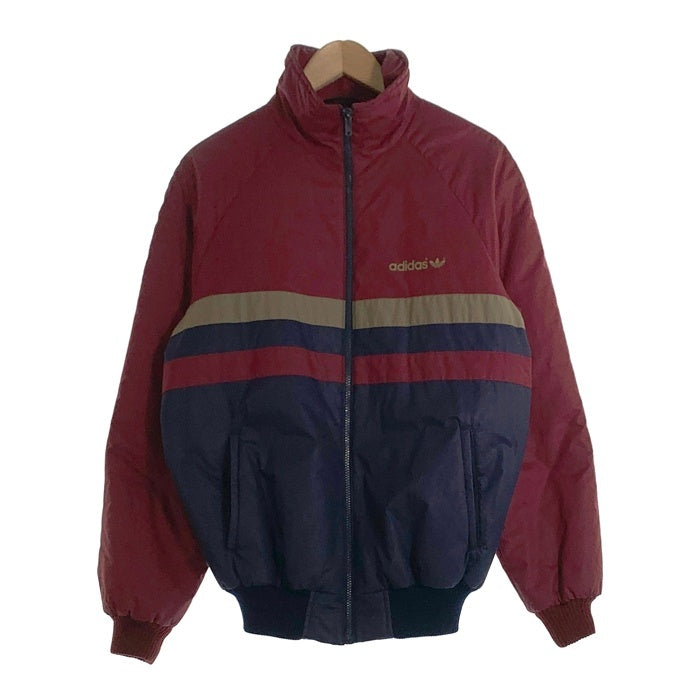 80's-90's adidas アディダス パファージャケット 中綿 ボルドー フィンランド製 Size L相当 福生店