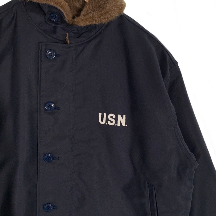 HOUSTON ヒューストン NAVY DEPARTMENT N-1 JACKET デッキジャケット ネイビー 5N-1 Size 40 福生店