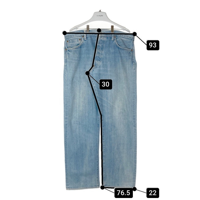 EVISU エヴィス セルビッチ デニムパンツ ライトインディゴ sizeW35 瑞穂店