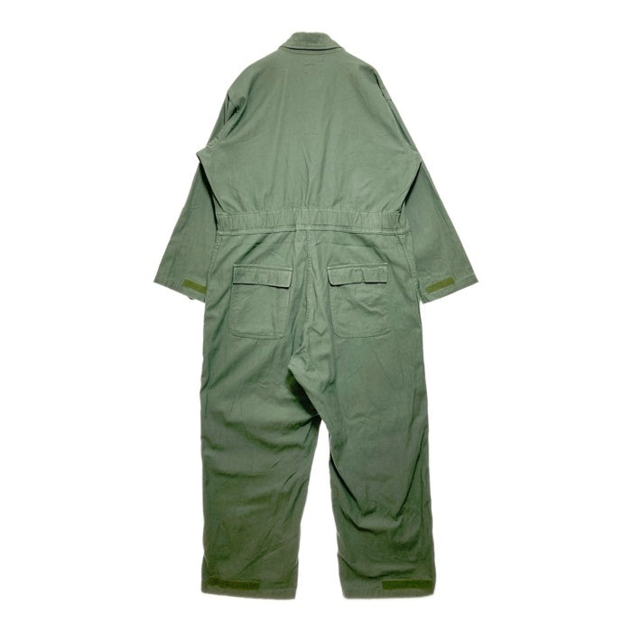 US ARMY アメリカ軍 01年会計 COVERALLS UTILITY ユーティリティ カバーオール オールインワン ツナギ オリーブ sizeXL 瑞穂店