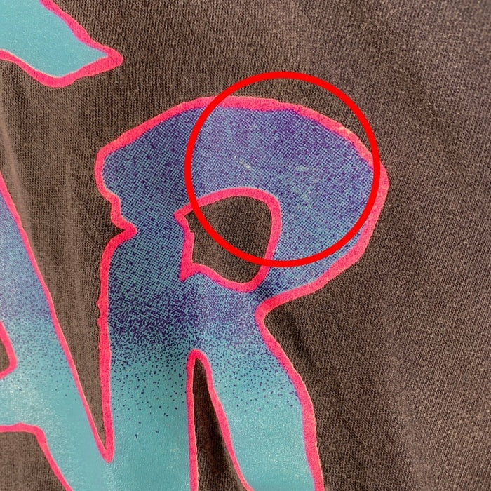 90`s SOME FEAR プリントTシャツ ブラック USA製 Size XL 福生店