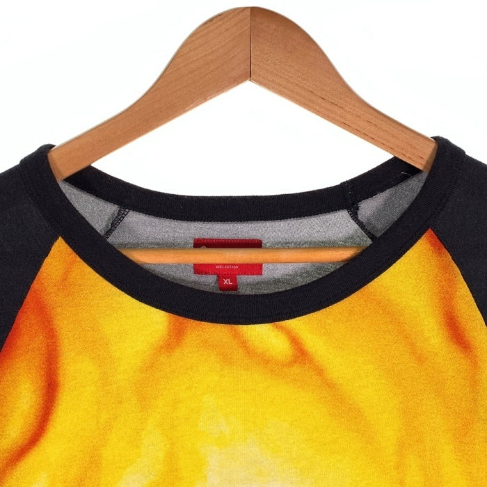 SUPREME シュプリーム 19SS Ghost Rider Raglan L/S Top ゴーストライダー ラグランスリーブトップ ブラック Size XL 福生店