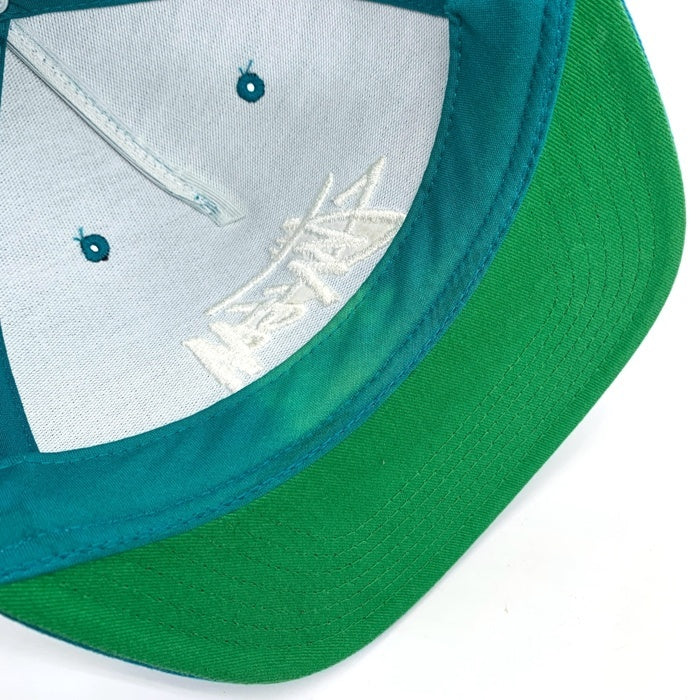 STUSSY ステューシー Big Stock Point Crown Snapback Cap スナップバック ベースボールキャップ ターコイズ 1311052 福生店