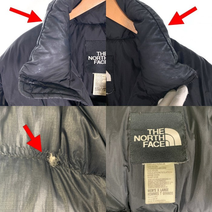 THE NORTH FACE ノースフェイス NUPTSE ヌプシ ジャケット ブラック NF002YO Size XL 福生店