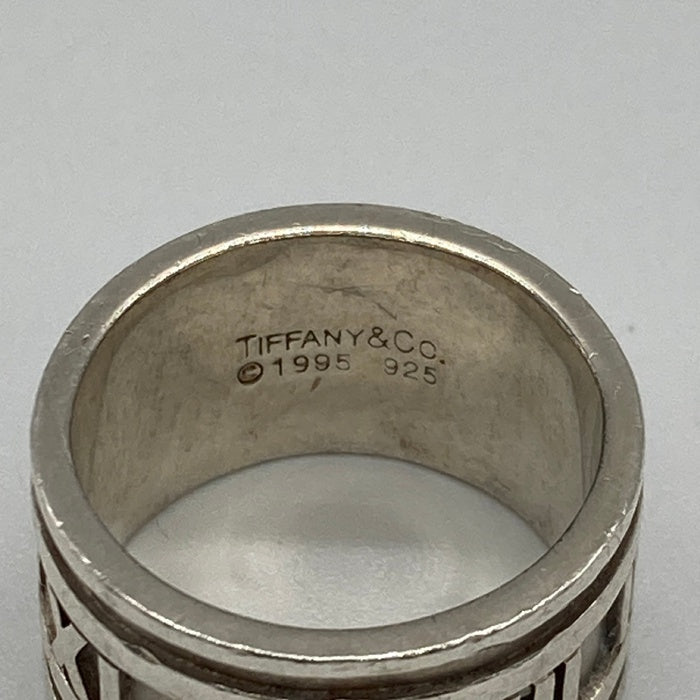 TIFFANY&Co ティファニー 1995 925 アトラス ワイド リング 指輪 約13号 シルバー 瑞穂店