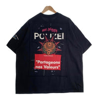 VETEMENTS ヴェトモン Black Russia Patchwork Oversized T-Shirt パッチワーク 半袖 Tシャツ ブラック UAH19TR329 Size XS 福生店