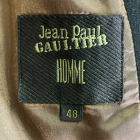 Jean Paul GAULTIER ジャンポール ゴルチエ Homme ウール ダブル スーパーロングコート ブラック size48 瑞穂店