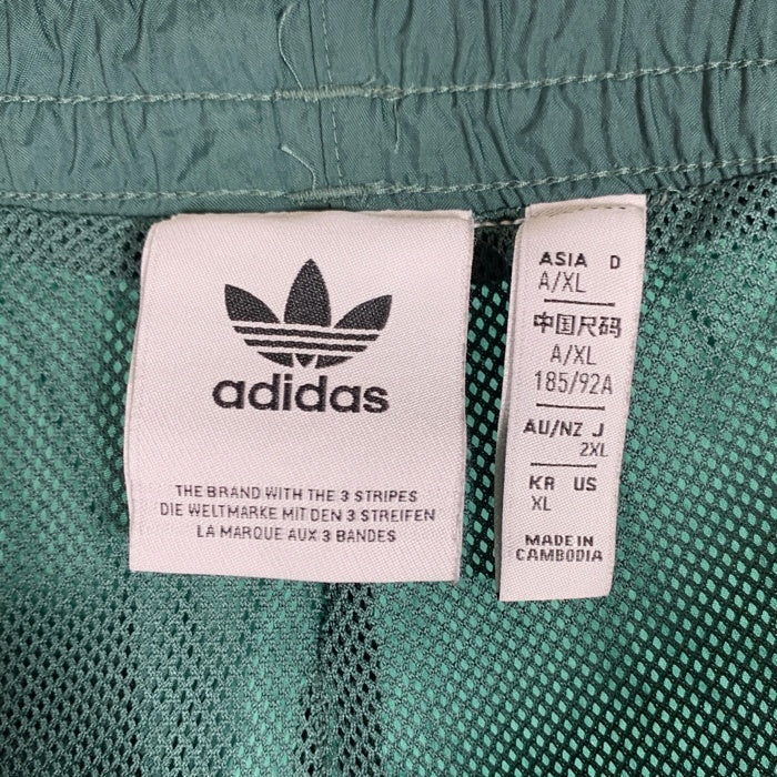 adidas アディダス Rekive ナイロン トラックパンツ グリーン HK7324 Size JP 2XL 福生店