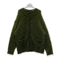 O0u オー・ゼロ・ユー Ou020144YG モヘア カーディガン カーキ sizeF 瑞穂店